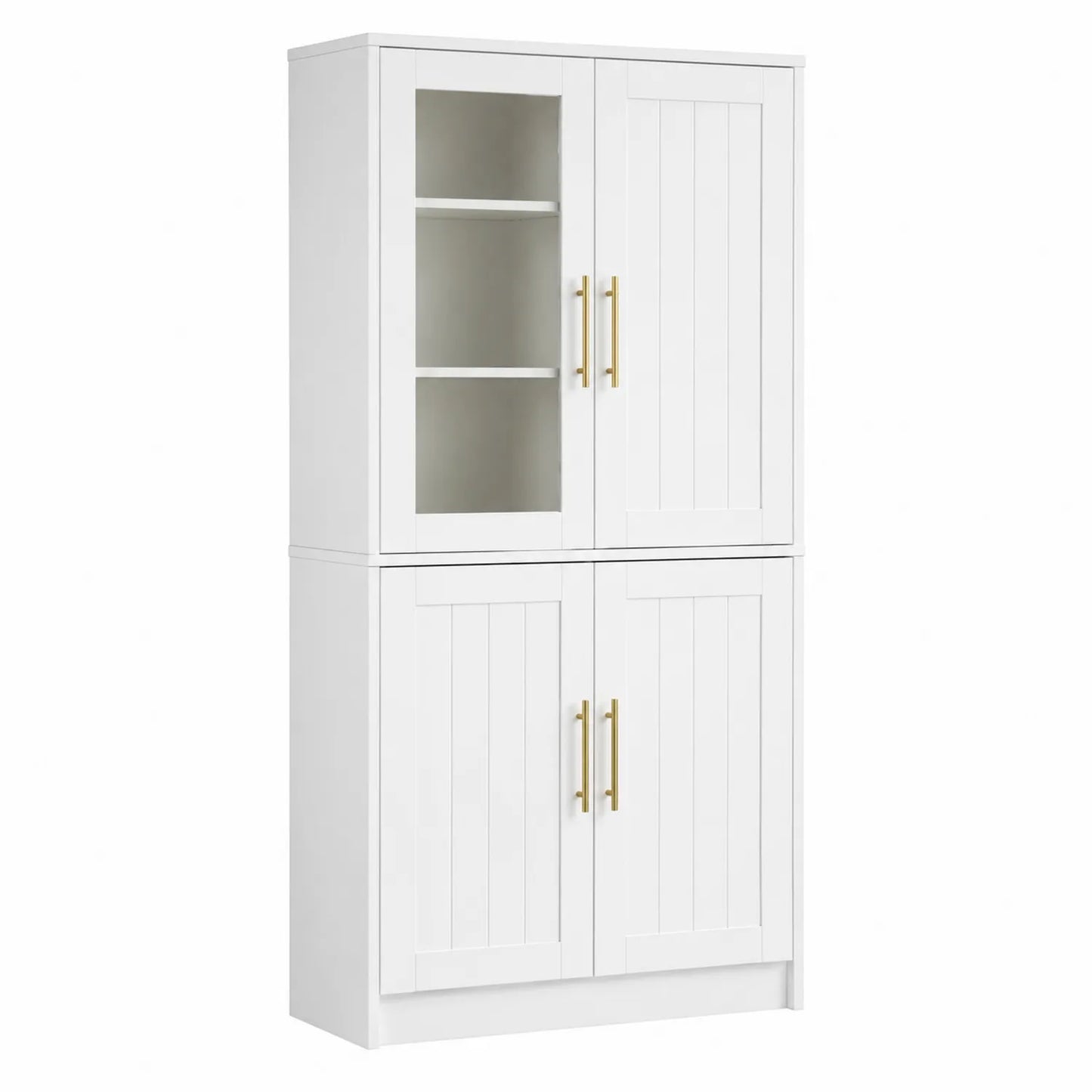 Kredens kuchenny z płyty MDF biały 180x80x40 cm
