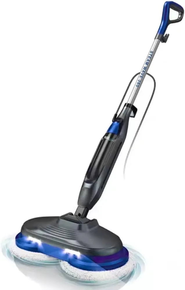 Odkurzacz, funkcja pary, eziclean 2 w 1: Odkurzacz parowy/wosk do parkietu Wave 360