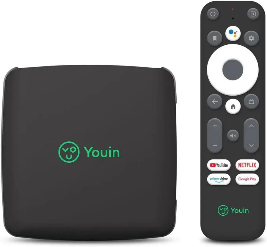 Engel, Google EN1040K Smart TV, TV, 4K UHD, Android OS, czarny, odbiornik Android TV 4K UHD You- Box EN1040K - Zintegrowany asystent Google i