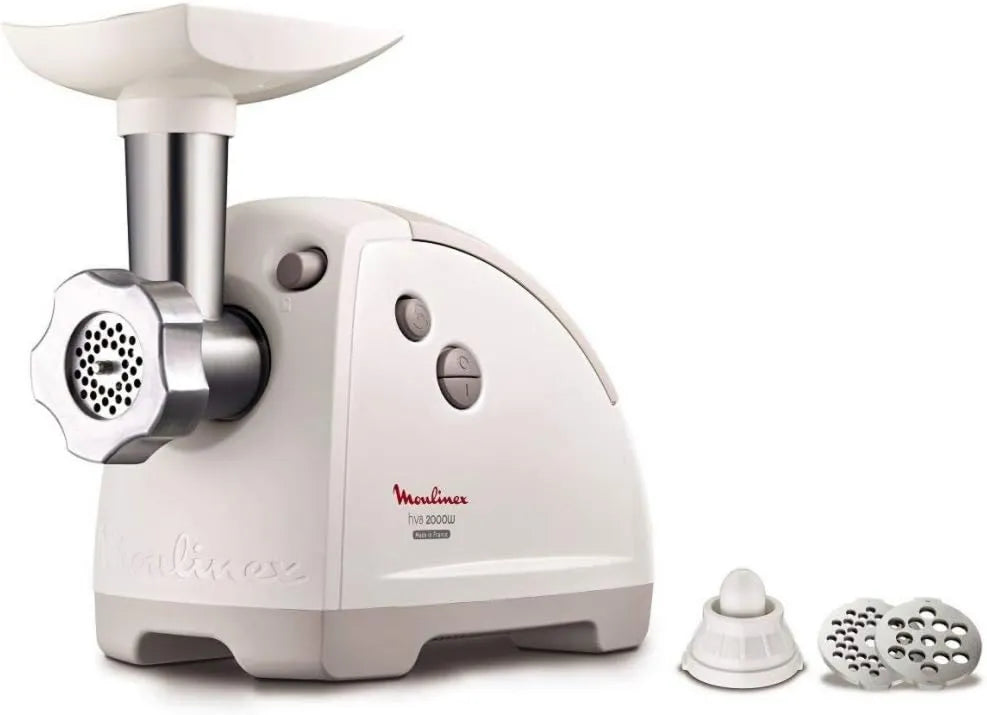 Moulinex maszynka do mięsa, ME620132 Hv8 Śmigłowiec mięsny, biały