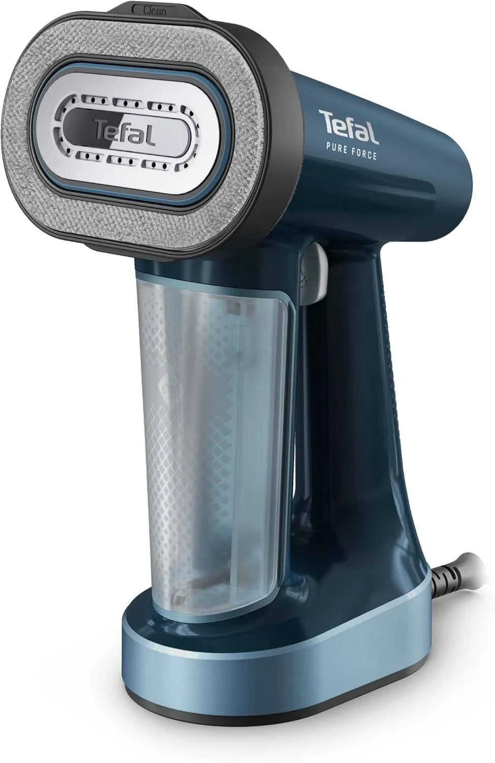 Tefal żelazko parowe, DT8755E0 antypchnięcia strony, podeszwa ceramiczna, Czysta Siła para defrrozher 3 w 1, przepływ pary 35 g / min, suszenie efekt 90 g / min