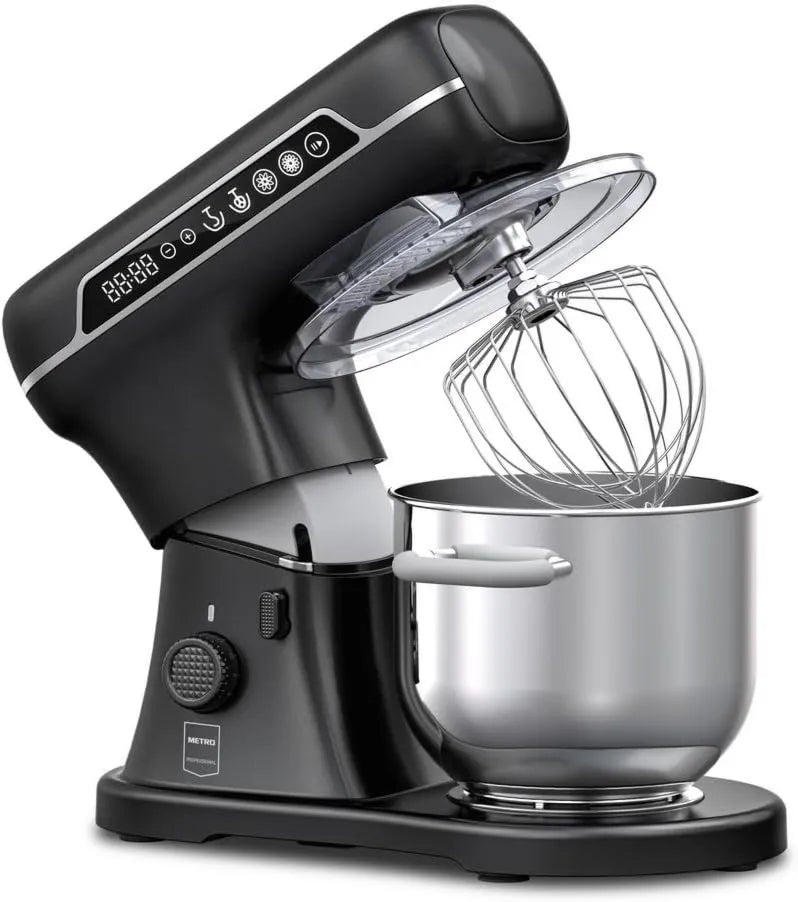METRO Professional mikser planetarny, METRO profesjonalny GPM1007 Robot, 460 × 310 × 386 mm, 7 l, 1000 W, 4 programów, stal nierdzewna, 11 prędkości, czarny, Metro