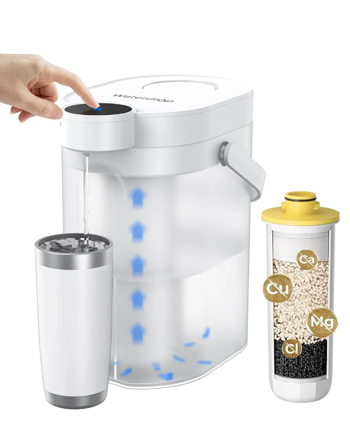 Waterdrop, ED11 W Distributor, Distributor Filtr elektryczny antykalkariusz