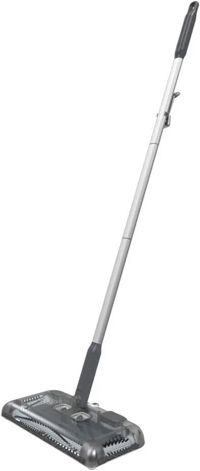 BLACK+DECKER odkurzacz pionowy, czarny+DECKER, czarny+DECKER czarny+DECKER czarny+DECKER czarny + Decker 10h PSA215B-QW Bezprzewodowa miotła z głowicą obrotową, 300 ml, 60 minut autonomii i pełne opłaty w 10 godzin oparte, 7.2 V