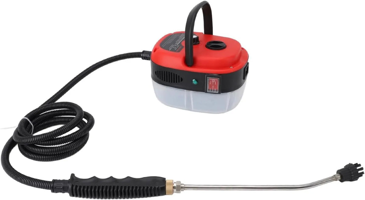 Fdit myjka parowa, Unijny środek do czyszczenia pary 220 V, 1 l, 1500 W, 220 V, wykorzystanie podłogi, kuchnia, samochód, okna i sofa, 4 głowice pędzla i stemy Nurkowanie do kuchni