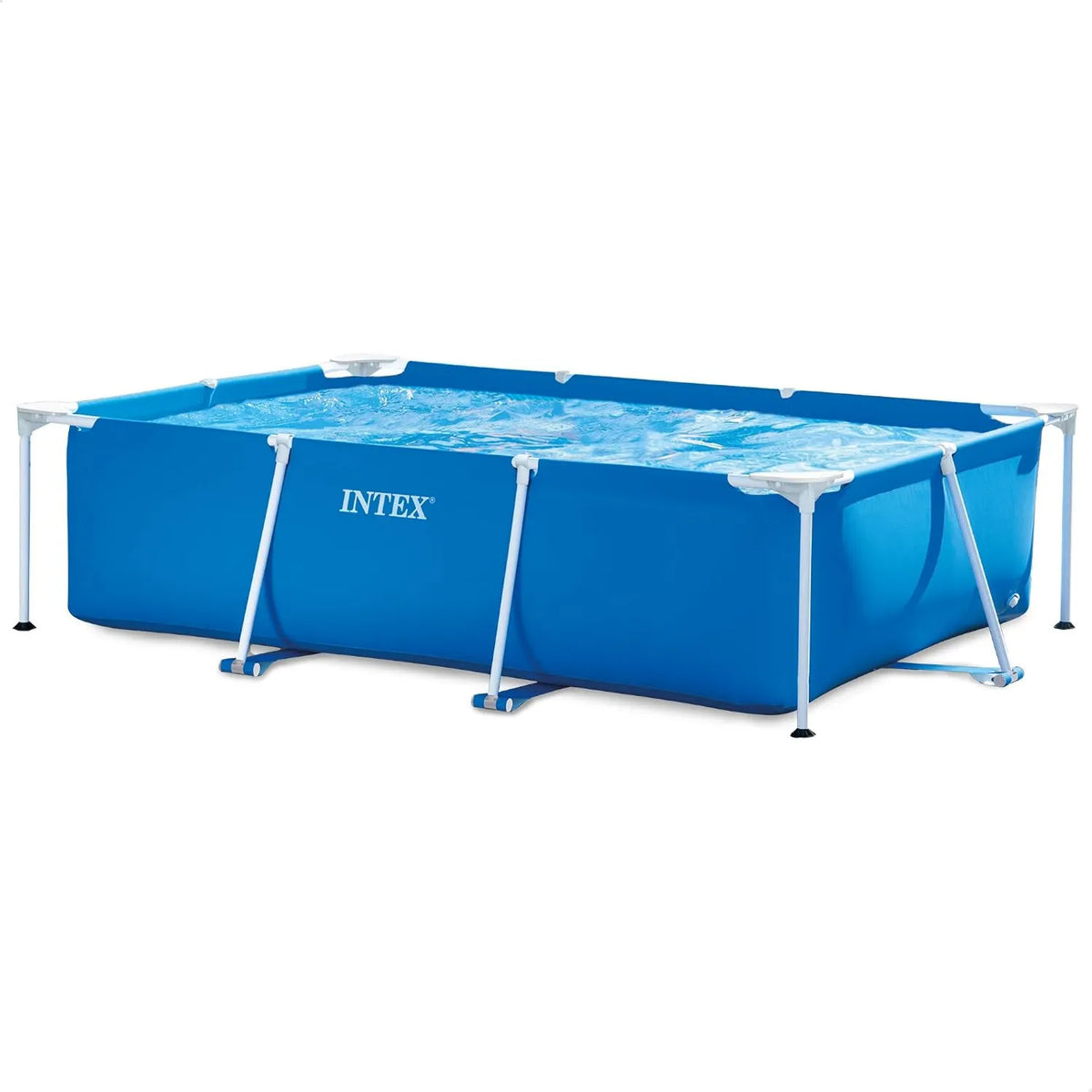 Intex basen ogrodowy, 65 cm, 260 x 160 x 65 cm, Piscinette Tubulaire Basen Prostokątny, 2300 litrów