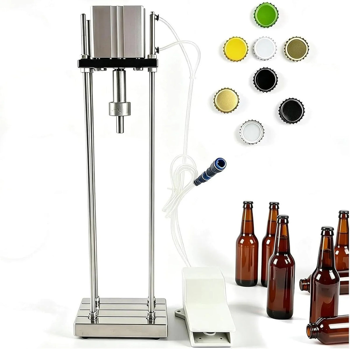 Générique, Maszyna, 530 mm, IP65, szkło, uszczelka automatyczna butelka szklana