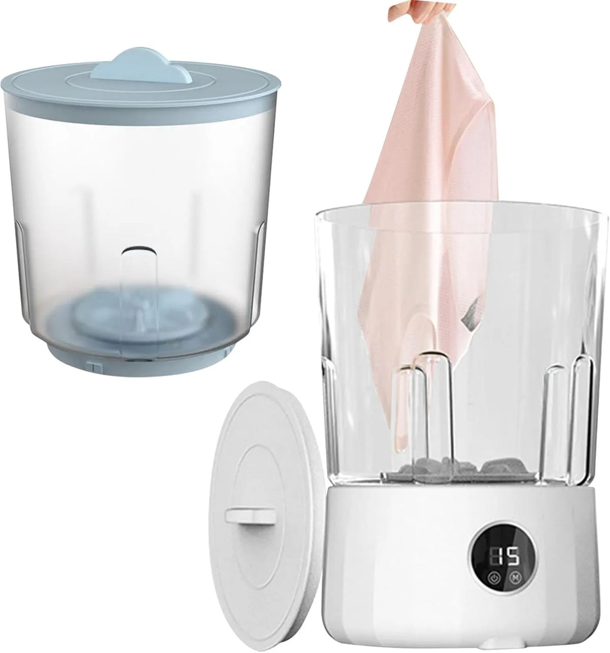 Generic pralka, Washingmachine, mobile, kemping, mieszkanie, kemping- Car, 2 wiadra