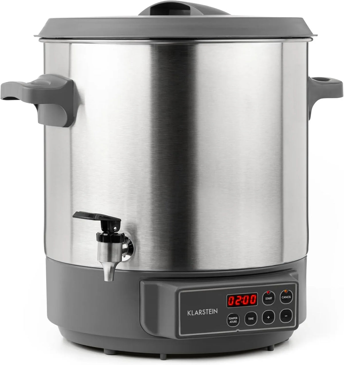 KLARSTEIN, Sterylizator, Dystrybutor, Odbiornik napojów fontanna, 27 l, 1800 W, 30 do 100°C, Zegar