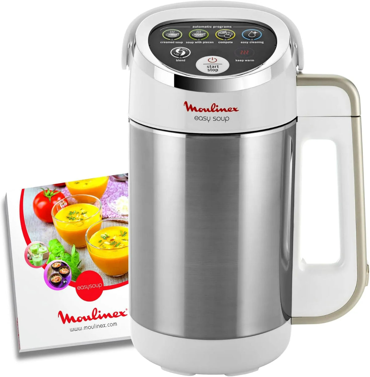 Moulinex, Blender, 1.2 l, 1000 W, 5 programów automatycznych, rozgrzewka