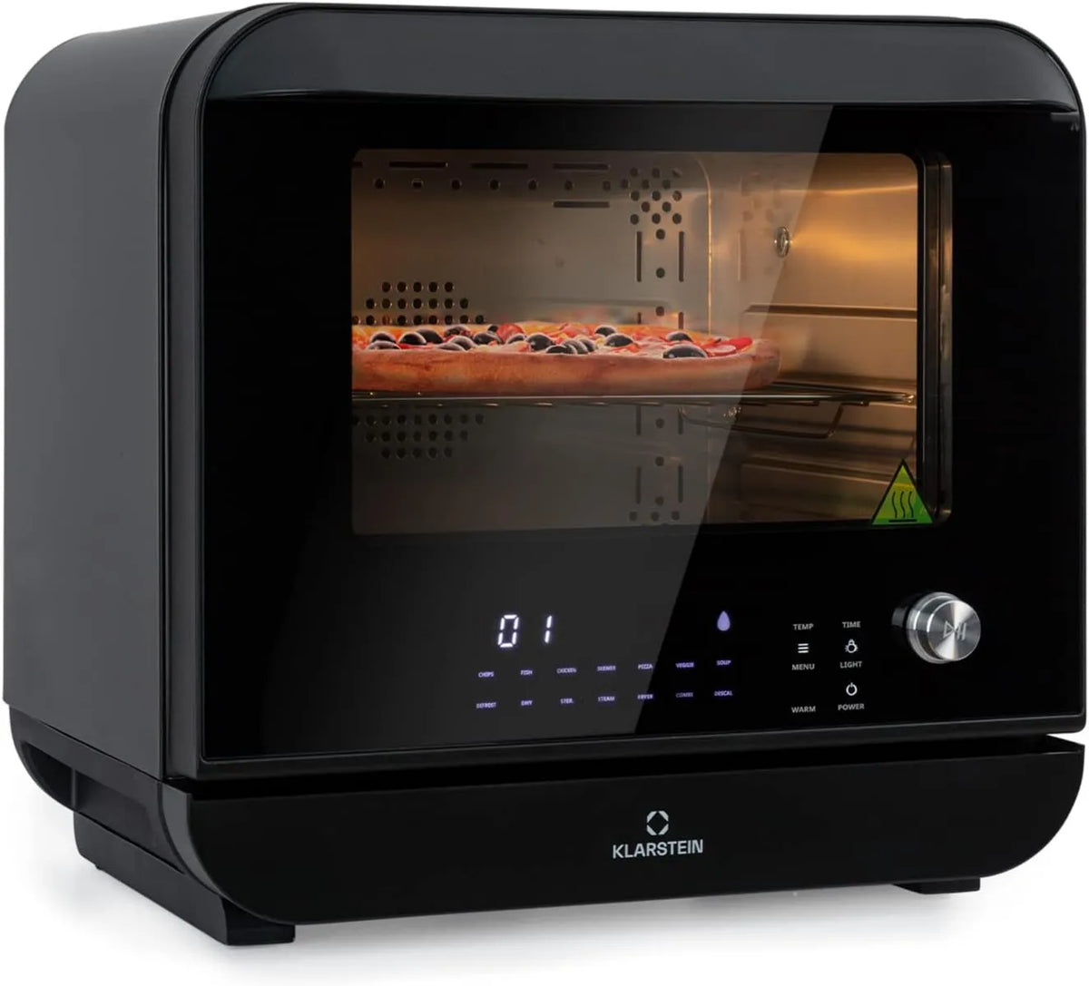 KLARSTEIN frytkownica beztłuszczowa, XL 2450 W Elektryczny grzejnik, 18 l, 2450 W, 10 programów, minutnik, hot hold