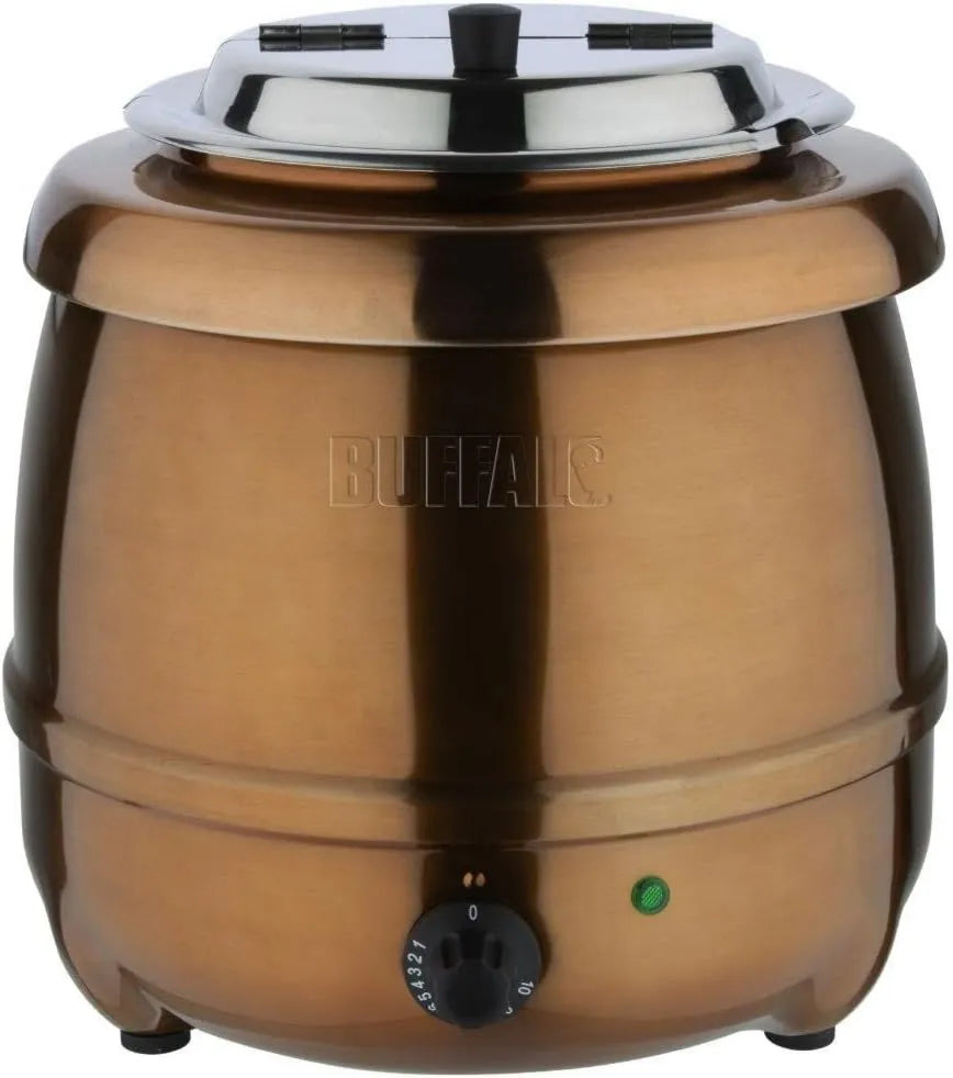 Buffalo, Bufet płyta grzewcza CP851, 10 l, 35 do 95°C, Profesjonalne, Zupa Marmite 10 Litrów