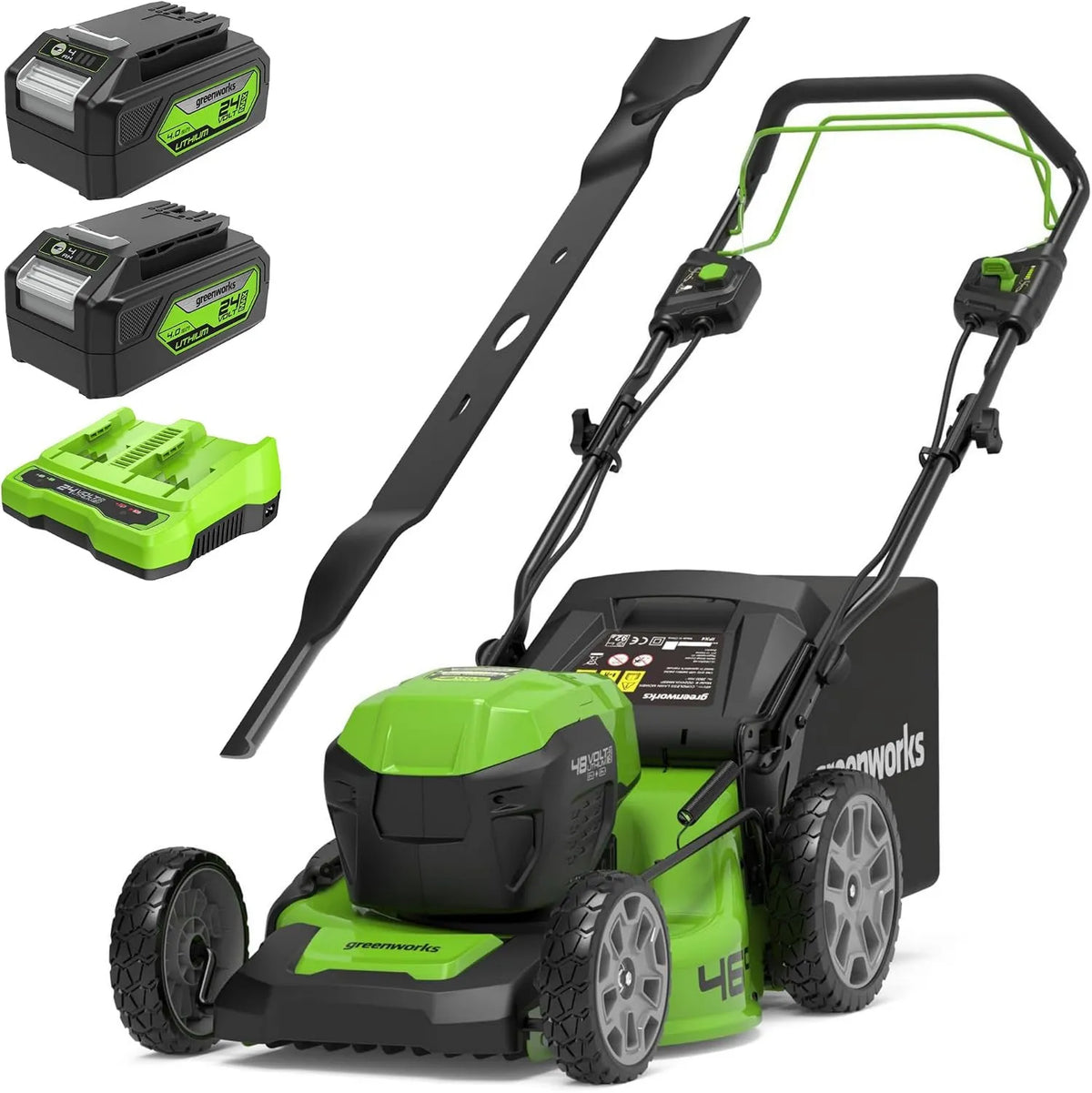 Greenworks, X 24 V 4Ah Ładowarka, 46 cm, 24 V, Wireless