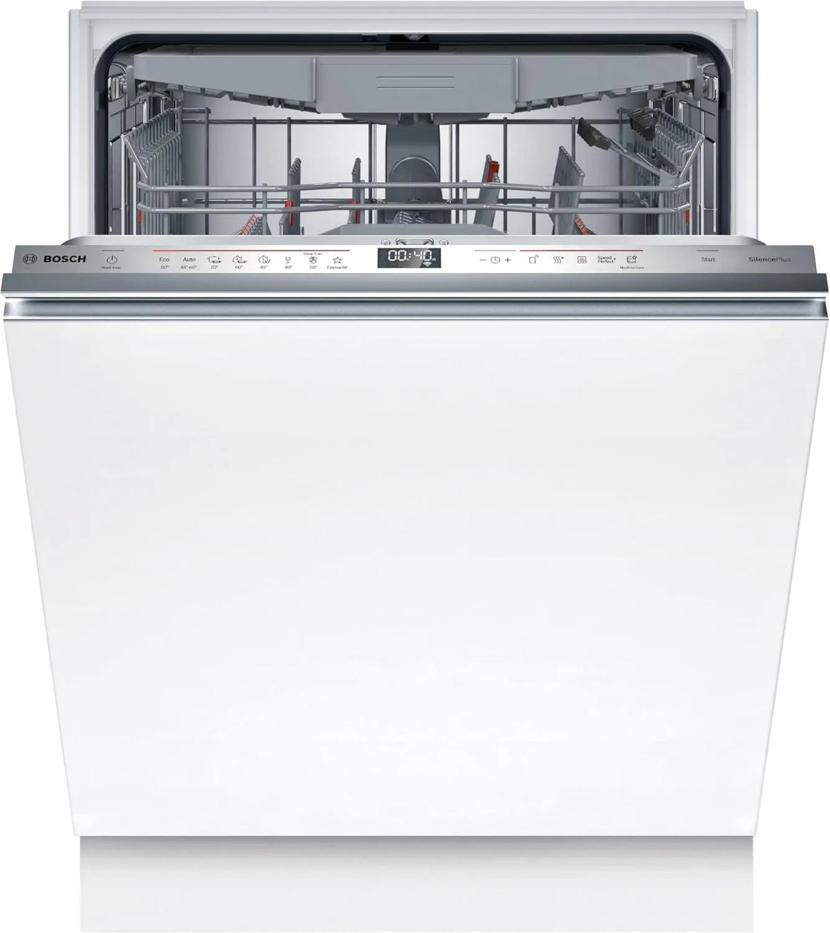Bosch zmywarka, SBD6ECX12E do naczyń, 60 cm, w pełni zintegrowana, cichy, 6 Series, XXL, inteligentna, szuflada sztućców