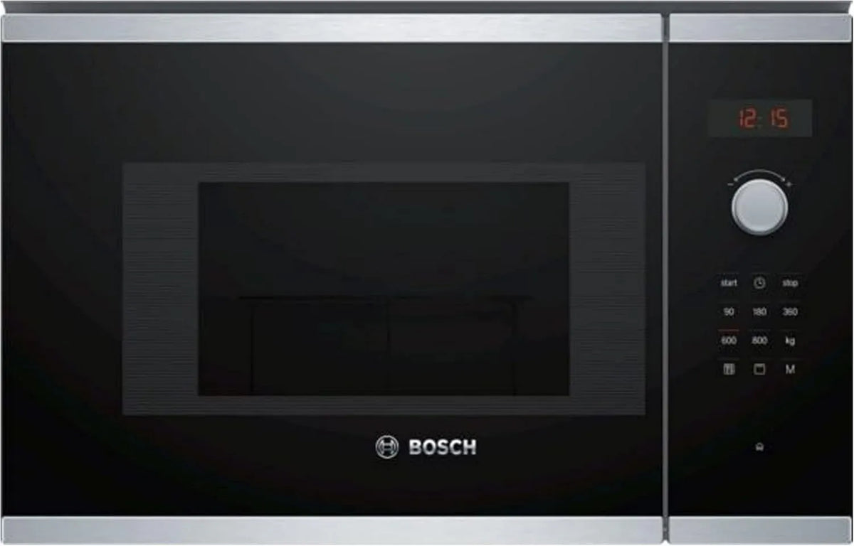 Bosch kuchenka mikrofalowa, BEL523MS0, 60 x 38 cm, 20 l, stal nierdzewna, 4, 5-moc series