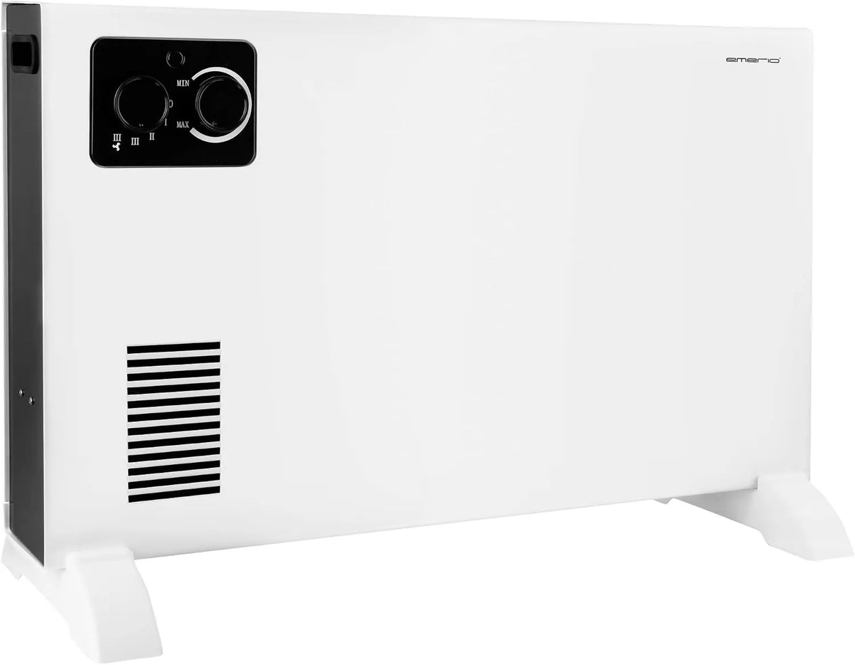 emerio, Inteligentny termostat, 2000 W, 750 W, 3 poziomów ogrzewania W/1250 W/2000, W / 1250 W / 2000, do 20 m², termostat regulowany