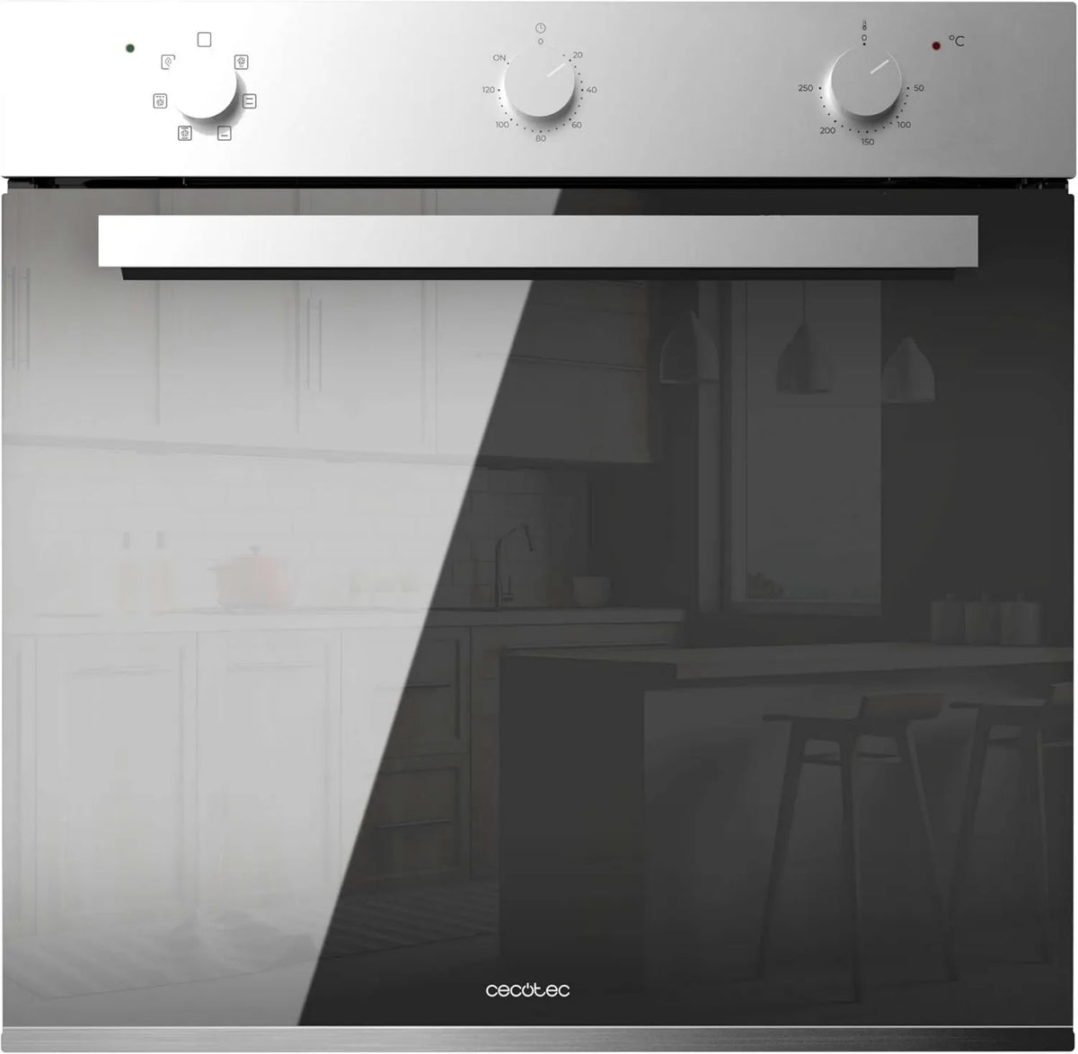 Cecotec M236000 piekarnik elektryczny, 2800 W, 0,8 l, pieczenie z regulacją temperatury