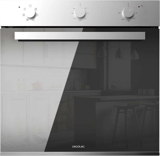 Cecotec M236000 piekarnik elektryczny, 2800 W, 0,8 l, pieczenie z regulacją temperatury