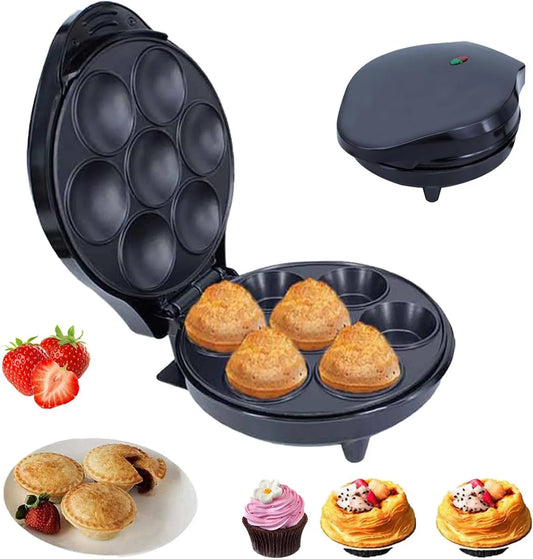 Generic, Grzejnik elektryczny, 1200 W, ugotowany z lampą LED i nozdrzy, maszyna do domowych babeczek bez paluszków