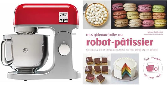 Kenwood robot kuchenny, KMX750RD Robot, 5 l, 1000 W, czerwony, Robot wielofunkcyjny Pastry z 5 l Stal Bol