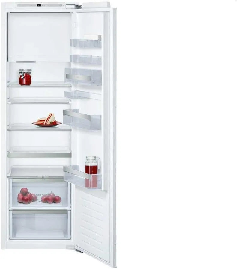 Neff lodówka, K846A3 Zamrażarka, 251 l, wbudowany, 177, 5 cm, część zamrażarki: 34 l, zawias płaski