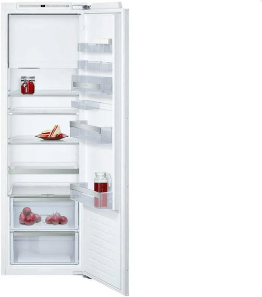 Neff lodówka, K846A3 Zamrażarka, 251 l, wbudowany, 177, 5 cm, część zamrażarki: 34 l, zawias płaski