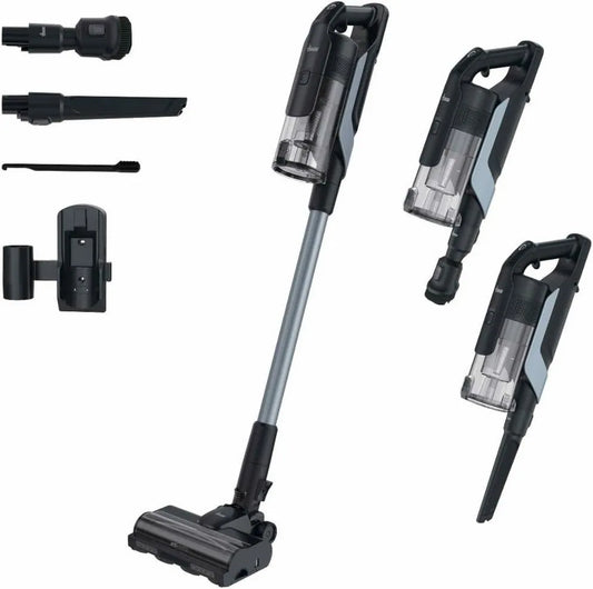 Hoover HF610H odkurzacz, 100 min, 660 W, 2020 w, zasilanie akumulatorowe, HF6 odkurzacz akumulatorowy z czujnikiem podłogi, Dual Way Clean