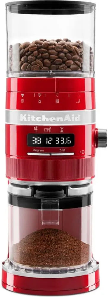 KitchenAid, Moulin, młyn do ziaren kawy, czerwony