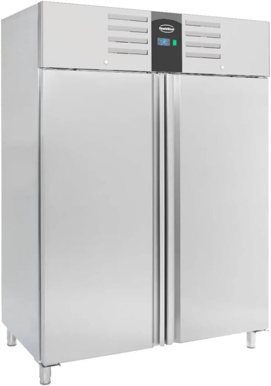 CombiSteel lodówka, Produkt pozytywny, Szafa chłodnicza 1410 l stali nierdzewnej