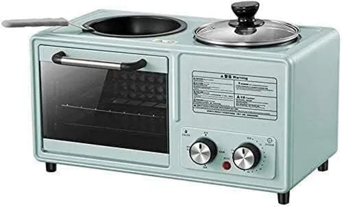 REJOON, Piekarnik elektryczny, 8 l, 1600 W, grill, kompaktowy, stal nierdzewna, Kuchenka, Kolor:, Piekarnik 8 l Mini elektryczny licznik piekarnik 1600 W Toster