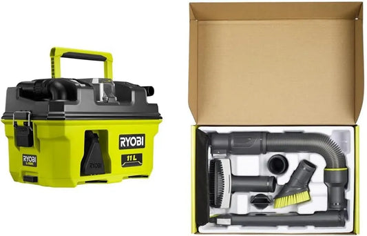 RYOBI, Odkurzacz RV1811 R18HV, 11 l, 18 V, 105 AW, 1500 l / Min