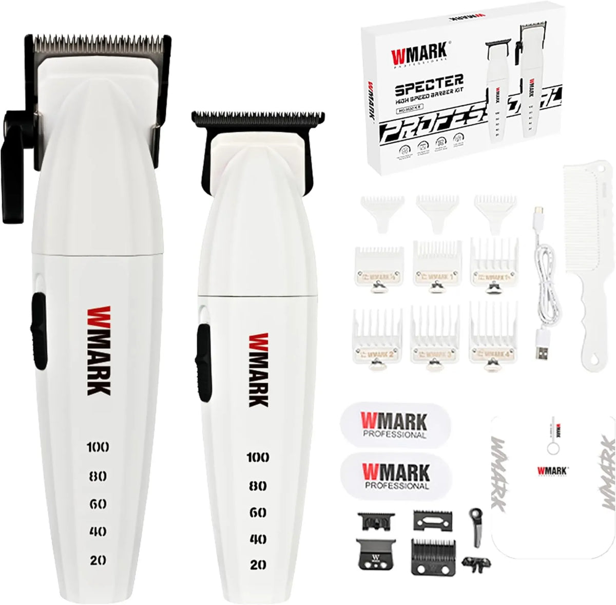 WMARK, NG- 8632KIT akumulator, profesjonalny, dla mężczyzn ze wskaźnikiem pojemności akumulatora LED i, NG-8632KIT