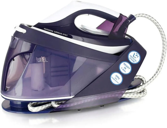 emerio generator pary, SG- 123562 Max przepływ pary, para elektrowni, 2200 W, 5, 5 bar, Pojemność wody 1500 ml, Odłączalny zbiornik do łatwego napełniania, Thermostat SG-123562