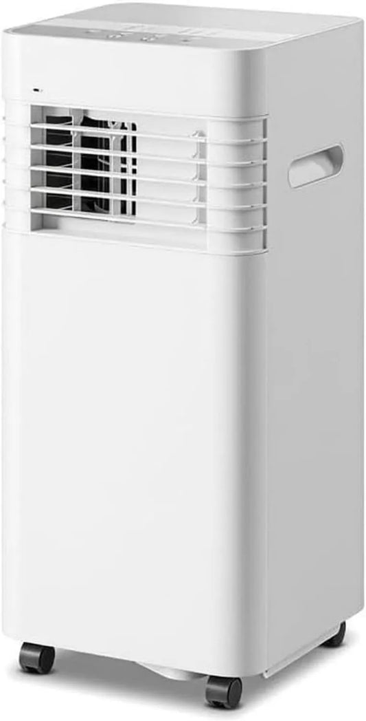 HUANQIN klimatyzator przenośny, Klimatyzator 24H, zegar, oscylacja, 2 prędkości for Optimal Comfort, 5000 BTU