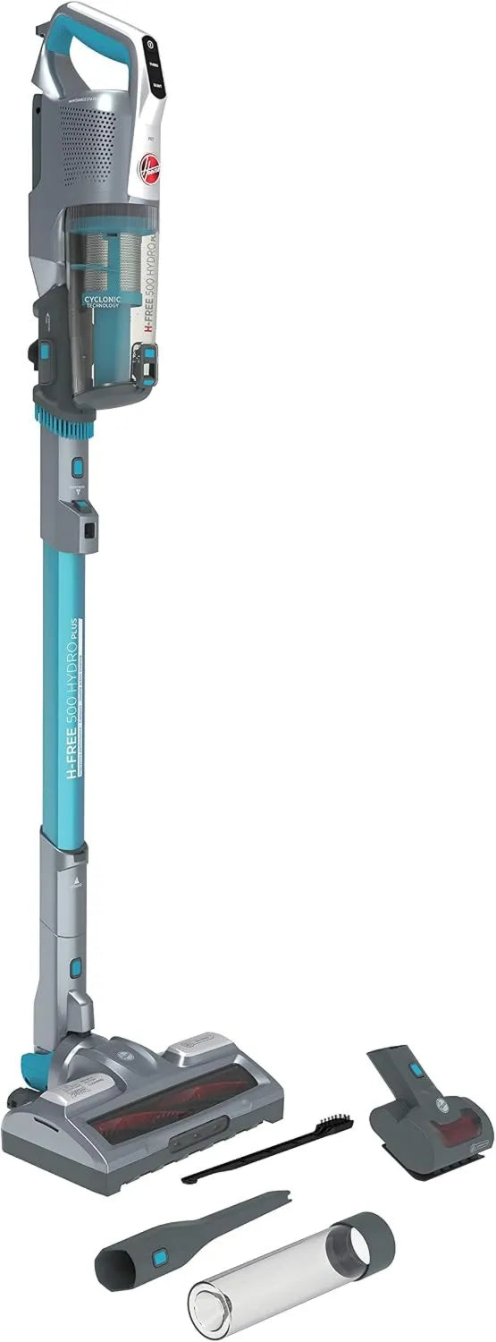 Hoover HF522YSP odkurzacz, 69 cm, zasilanie akumulatorowe, Bezprzewodowy odkurzacz 3 w 1, akumulator litowy 22 V, 45 minut autonomii