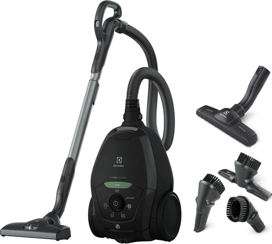 Electrolux odkurzacz tradycyjny, PD82 Odkurzacz, 57 dB, cichy, czarny, niewiarygodnie cichy, czysty D8