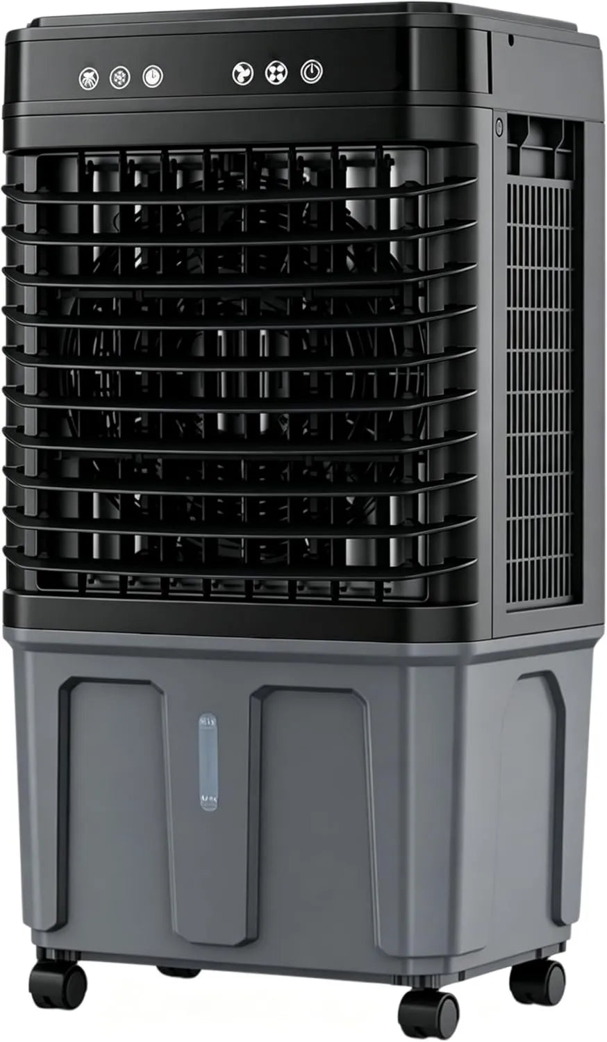 LLNWDNB, Klimatyzator 12H H100 cm, 40 l, Powietrznik Przenośny Klimatyzator Mobile bez ewakuacji 40 l, licznik czasu, przemysłowe, 3 prędkości