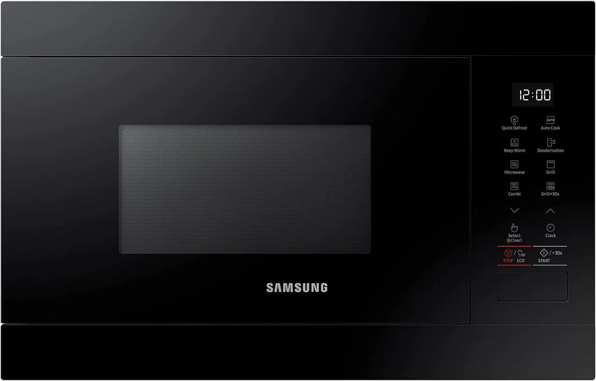 Samsung kuchenka mikrofalowa, MG22M8254AK / E1 850 W, Grill mikrofalowy, 22 l, 850 / 1100 W, MG22M8254AK / E1 Mikrofalówka integracja 22 l 850 W MG22M8254AK/E1, czarny