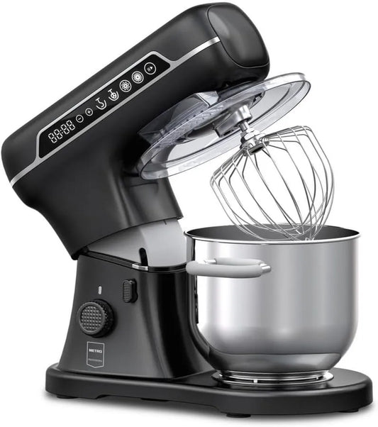 METRO Professional mikser planetarny, METRO profesjonalny GPM1007 Robot, 460 × 310 × 386 mm, 7 l, 1000 W, 4 programów, stal nierdzewna, 11 prędkości, czarny, Metro