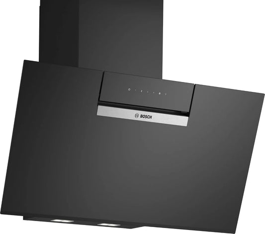 Bosch okap kuchenny, DWK87FN60, 80 cm, instalacja ścienna, Home Connect, czarny, Seria 4, Kontrola głosu z Alexa, Temperatura