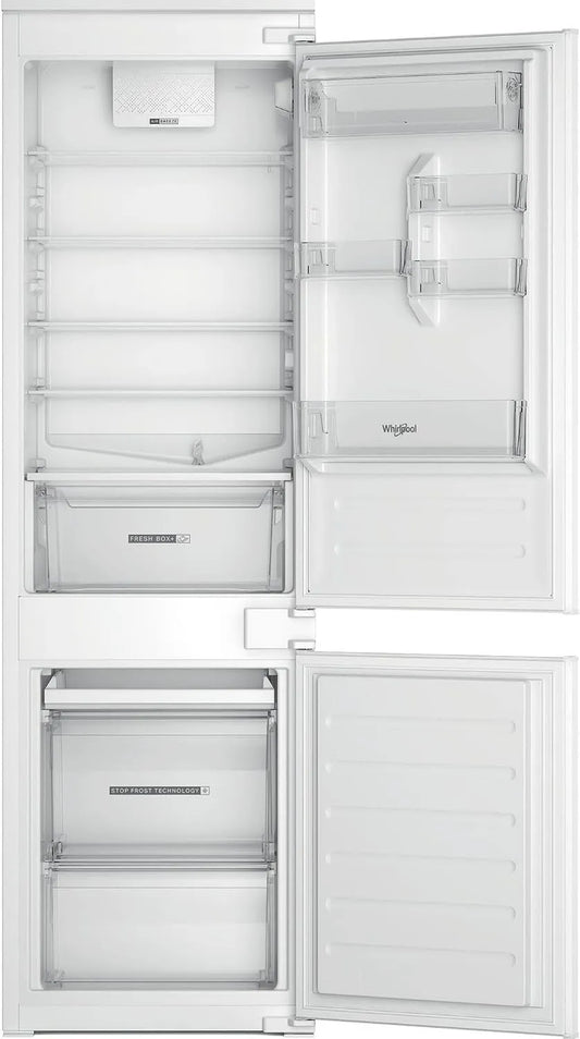 Whirlpool lodówka, Model WHC18D021A1SFFR, chłodziarka kombinowana z integralnymi przesunięciami 268 l Static - WHC18D021A1SFFR