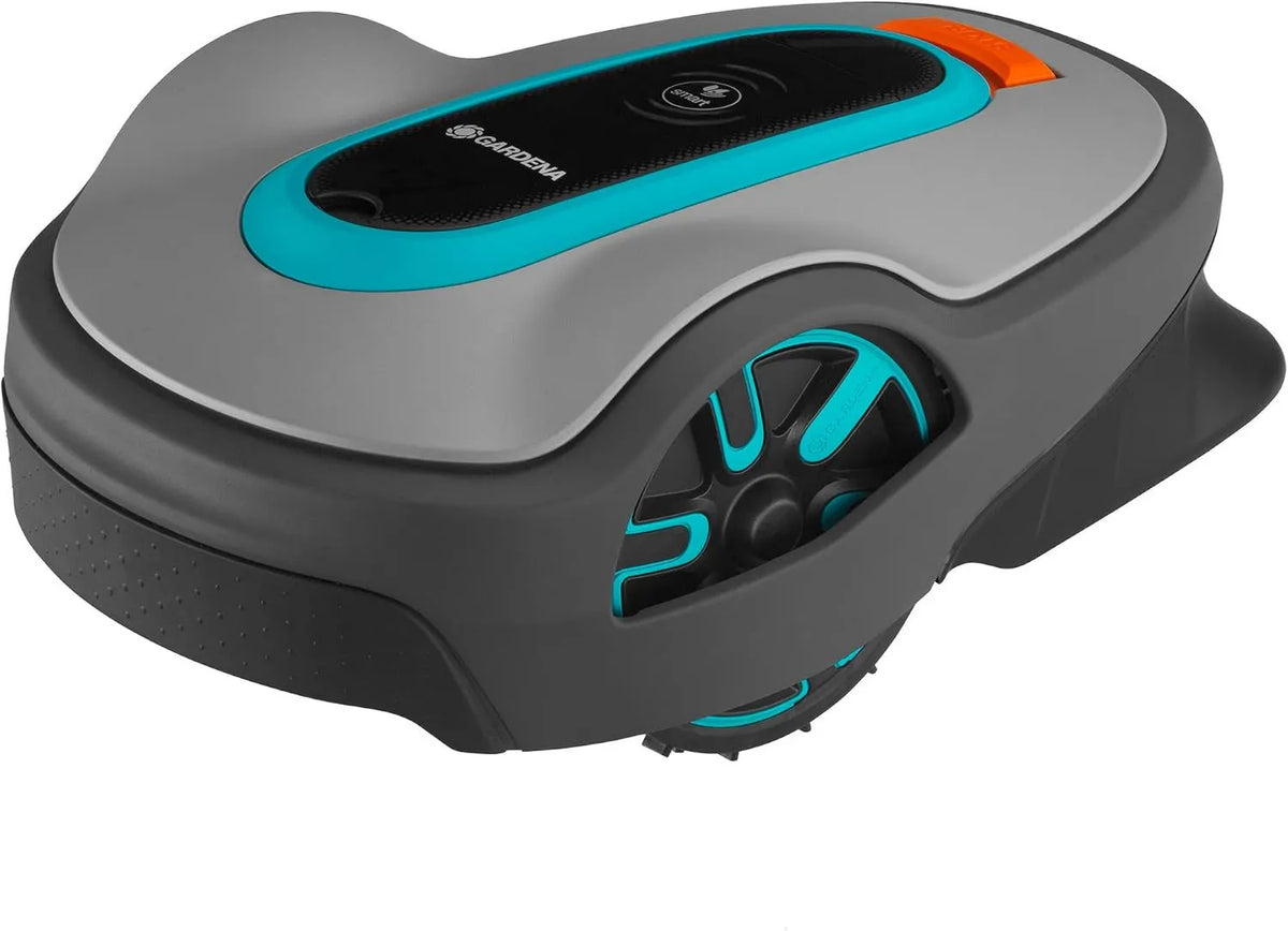 Gardena kosiarka, 1000 m², 57 db, łączność Bluetooth, praca automatyczna, sterowana za pomocą aplikacji Bluetooth, bardzo cicha
