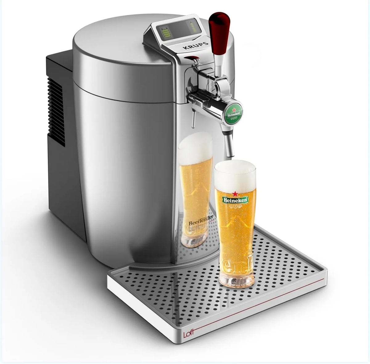 KRUPS, Maszyna do piwa, 5 l, srebrny, Beer- Oferta Loft Edition srebrny