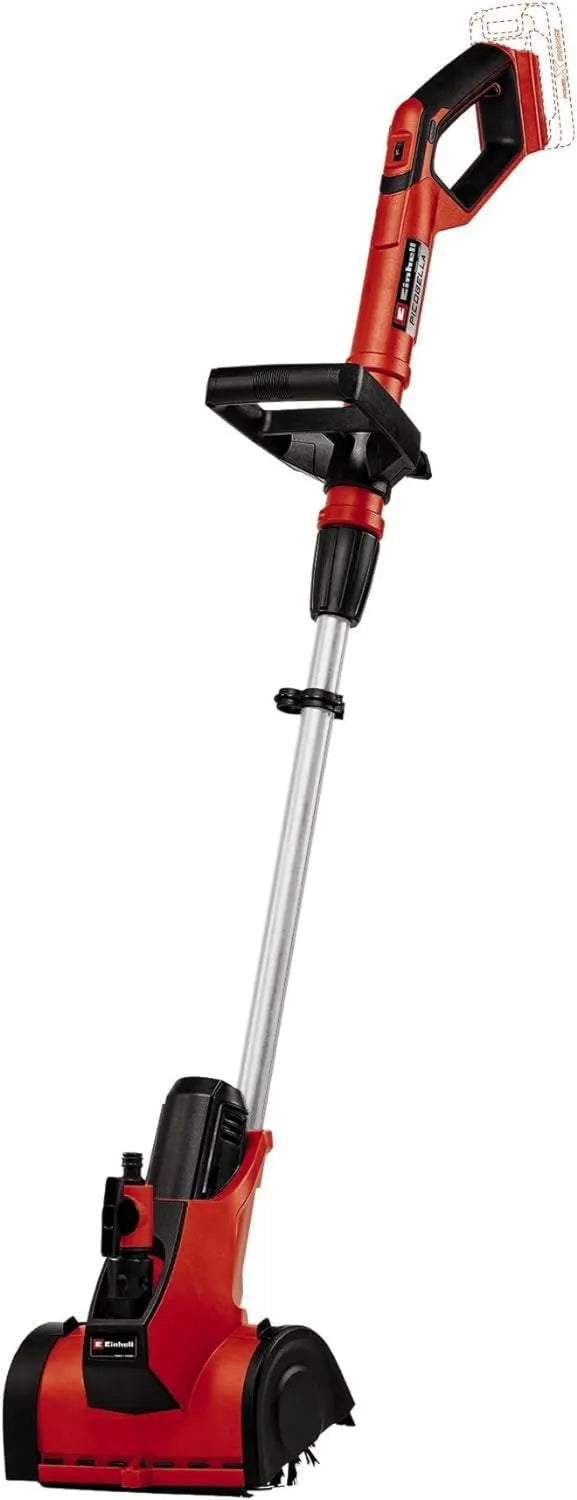 Einhell 3424200 Power X-Change 18V Bezprzewodowa szczotka do czyszczenia patio, zasilanie akumulatorowe, czyszczenie na mokro i sucho kamienia