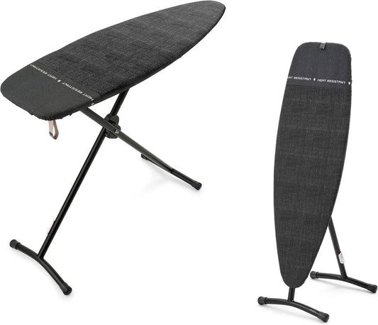 Brabantia, Płyta, Stół, żelazko elektryczne, 135 cm, 45 cm, para, funkcja grzewcza, czarny