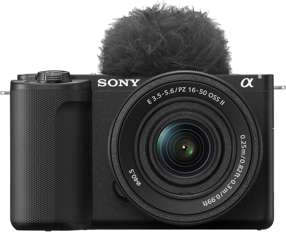 Sony ZV-E10M2KB C 26 ekspres do kawy, 50 mm, bezlusterkowy aparat APS- MP z obiektywem 16–50 mm, odchylany ekran
