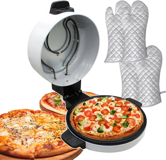 forplubossmmp piec do pizzy, Pizza piekarnik elektryczny, 30 Cm, 2000 W, grill, powłoka non@-@ stick