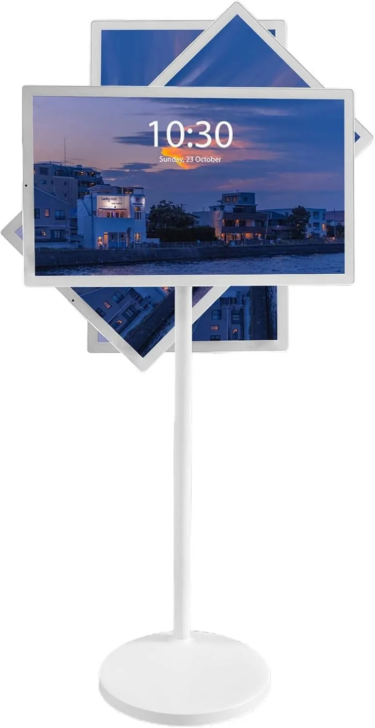 PRECISTECH, Inteligentny telewizor, TV, 1080p TV, 4k 8 + 128 G, 4K UHD, przenośne, na zewnątrz, dotyk, 24 w, bezprzewodowy telewizor komórkowy z długim czasem pracy baterii I ekran 24in