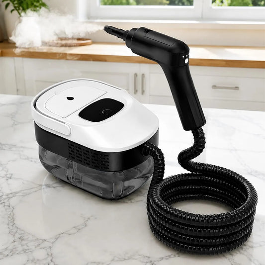Umisu myjka parowa, Elektryczny grzejnik, 1.6 l, 2500 W, 15 s czyszczący, przenośny, 3 poziomów, duży zbiornik, para, 14 Akcesoria Wliczone w kuchnię