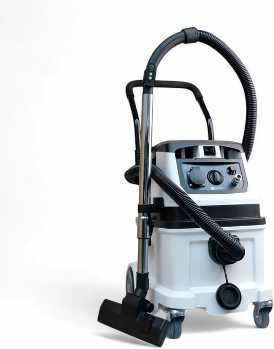 DeTec., Odkurzacz, 40 l, 1600 W, 230 V, zbiornik przemysłowy, duży